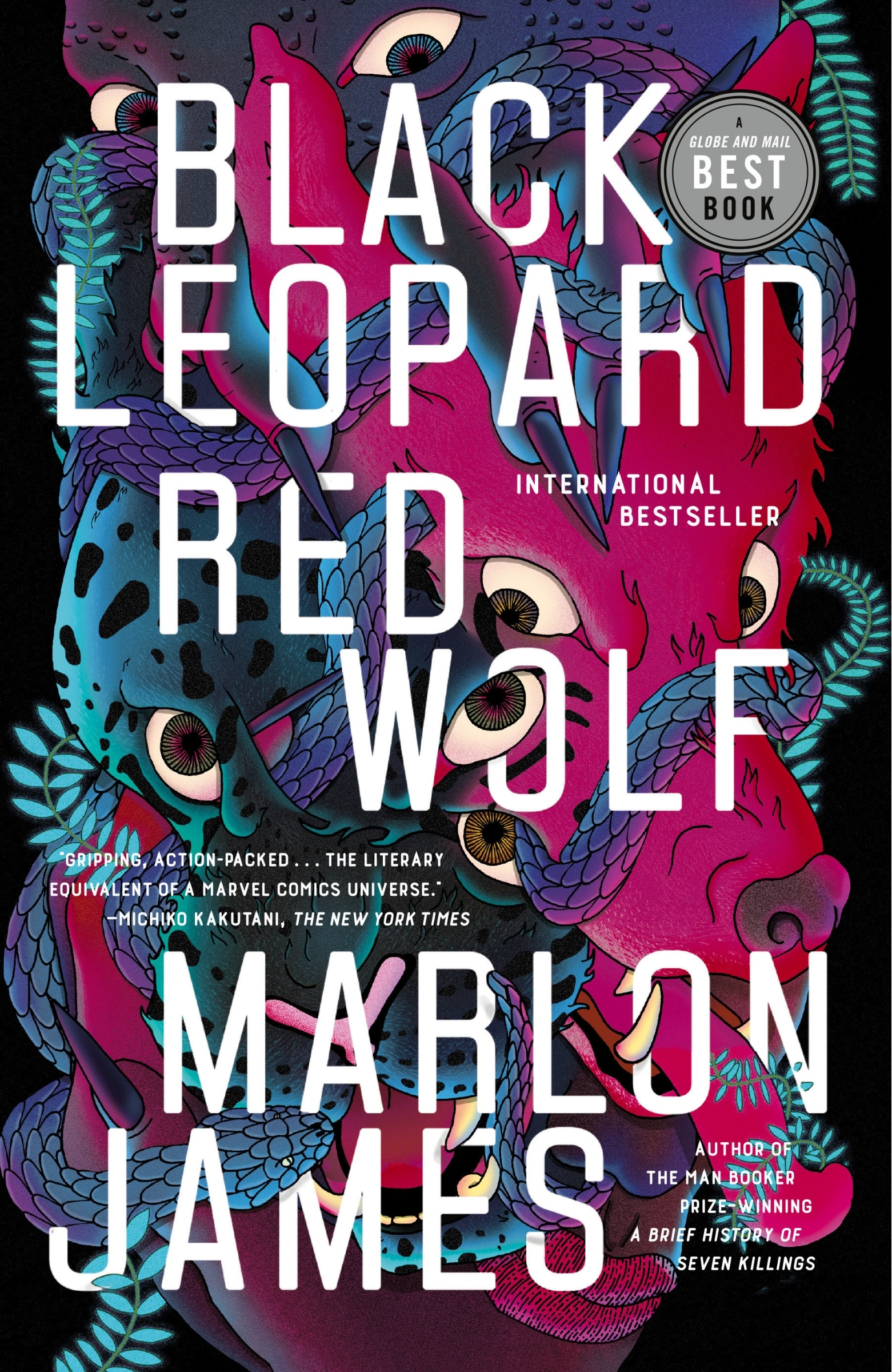 Cover image for Black Leopard, Red Wolf by Marlon James
