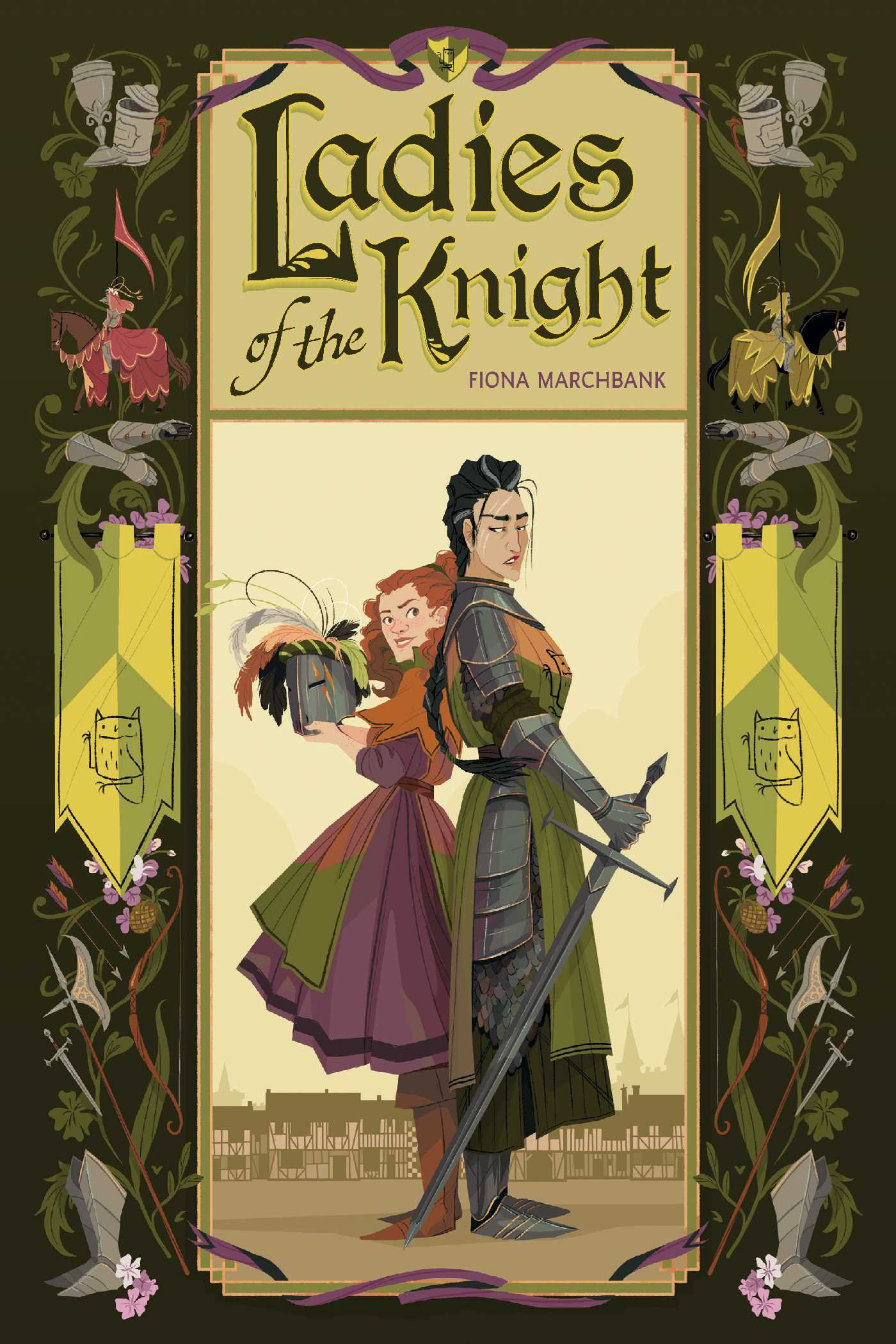 Cover image for Laides of the Knight by Fiona Marchbank