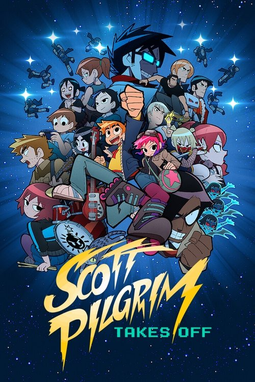 Cover for Scott Pilgrim Takes Off.