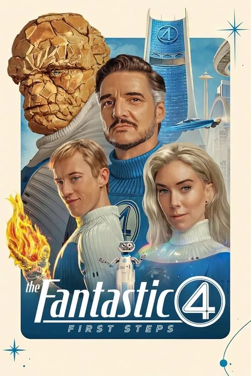 Cover for The Fantastic 4: First Steps