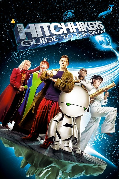 Cover for The Hitchhiker's Guide to the Galaxy.