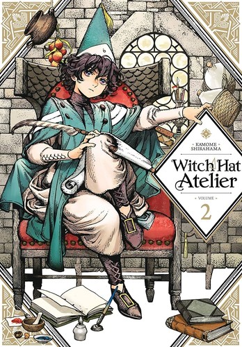 Cover image for Witch Hat Atelier, Volume 2 by Kamome Shirahama