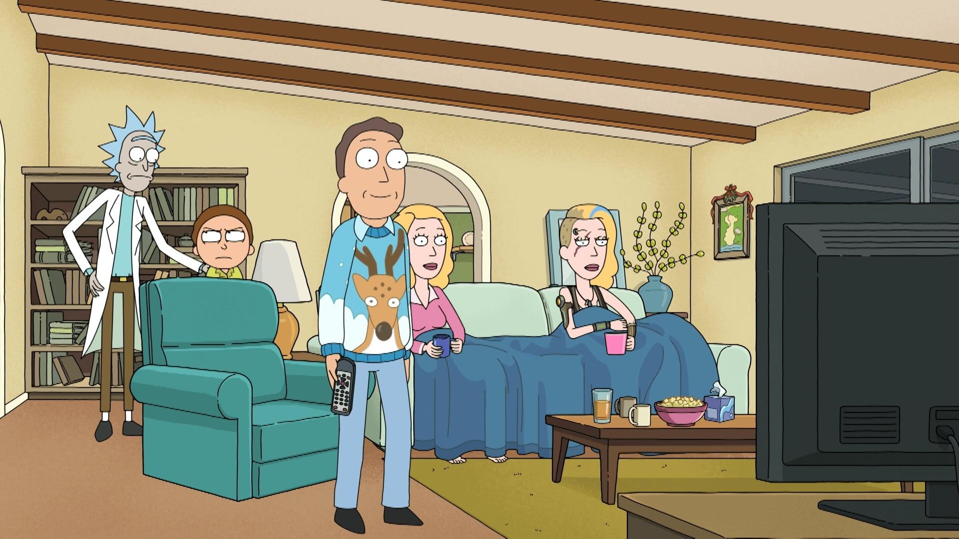 Cover image for Ricktional Mortpoon's Rickmas Mortcation
